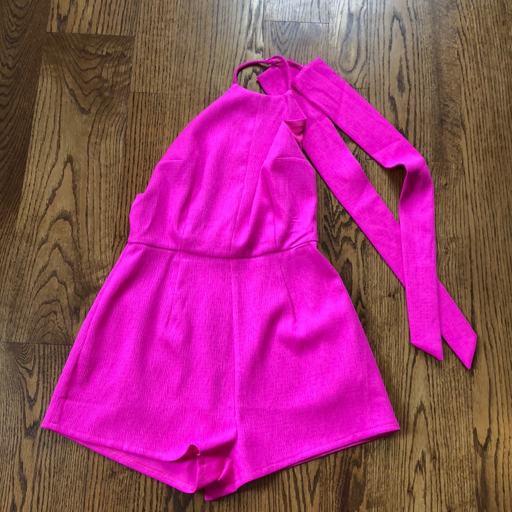 Pink romper